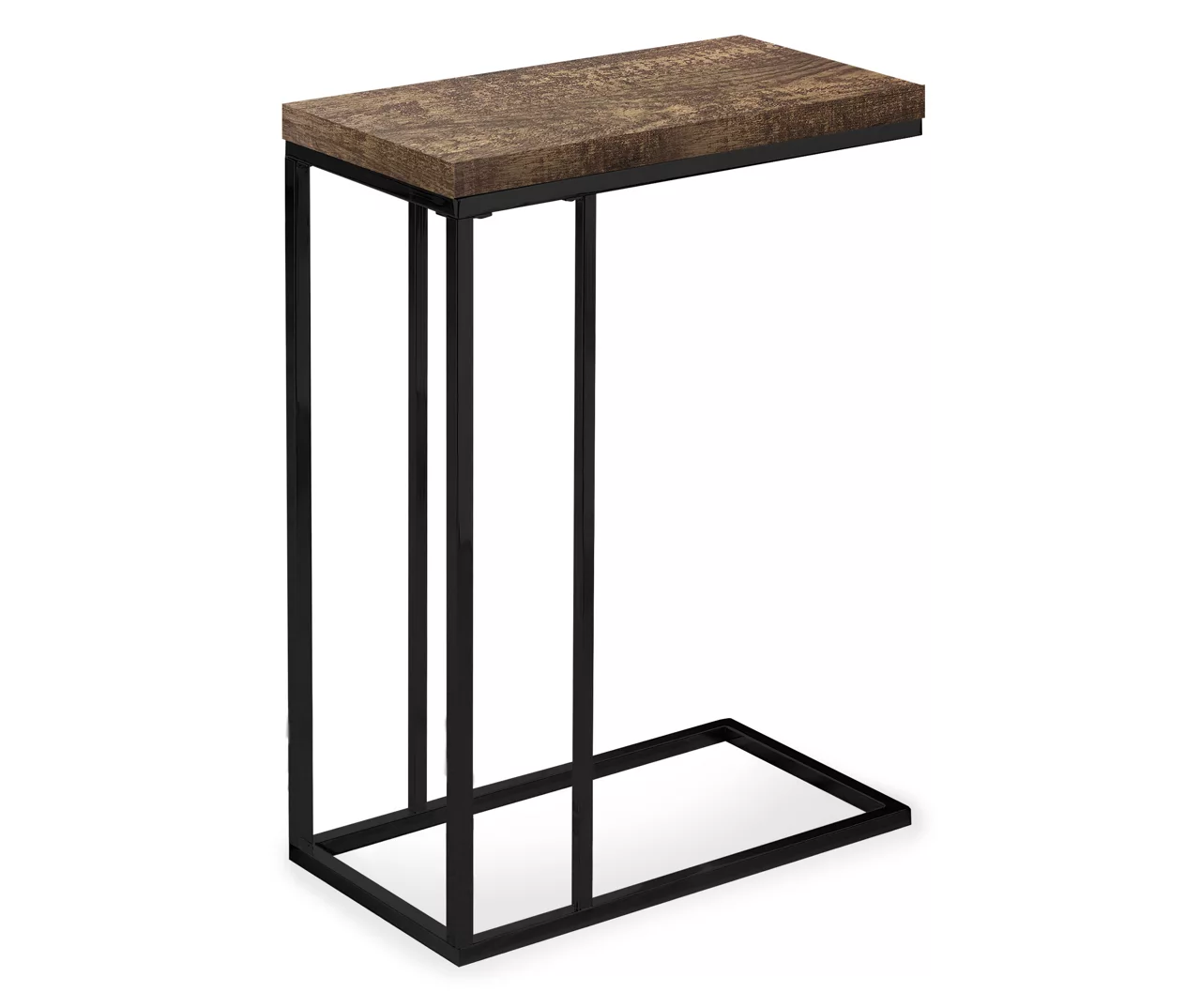 Monarch Reclaimed Wood Look C Side Table 1 Monarch Reclaimed Wood Look C Side Table