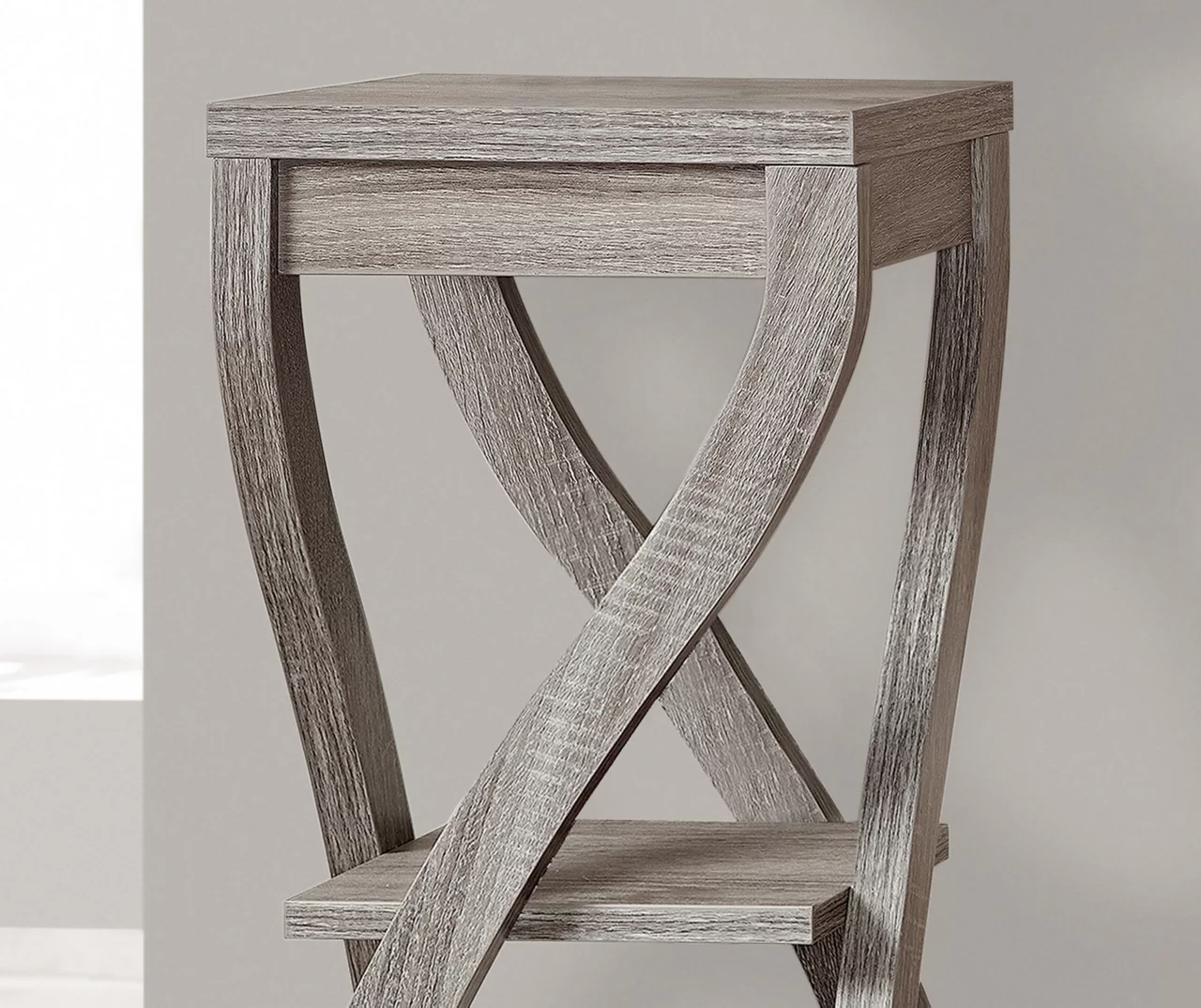 Monarch 3-Tier Twisted Leg Side Table 11 Monarch 3-Tier Twisted Leg Side Table - Image 11