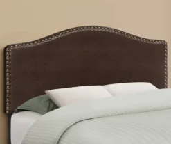 Monarch Faux Leather Button Tufted Headboard -Walker Edison Shop 810542517 1