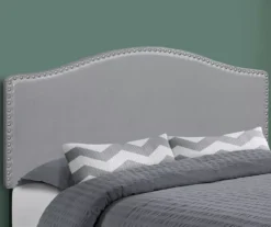 Monarch Faux Leather Button Tufted Headboard -Walker Edison Shop 810542520 1