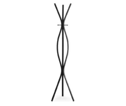 Monarch 3-Hook Wave Shaped Contemporary Coat Rack -Walker Edison Shop 810542530 2