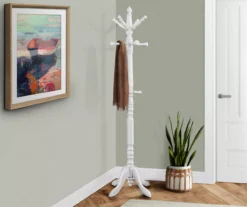Monarch Turned Post 11-Hook Coat Rack -Walker Edison Shop 810542535 1