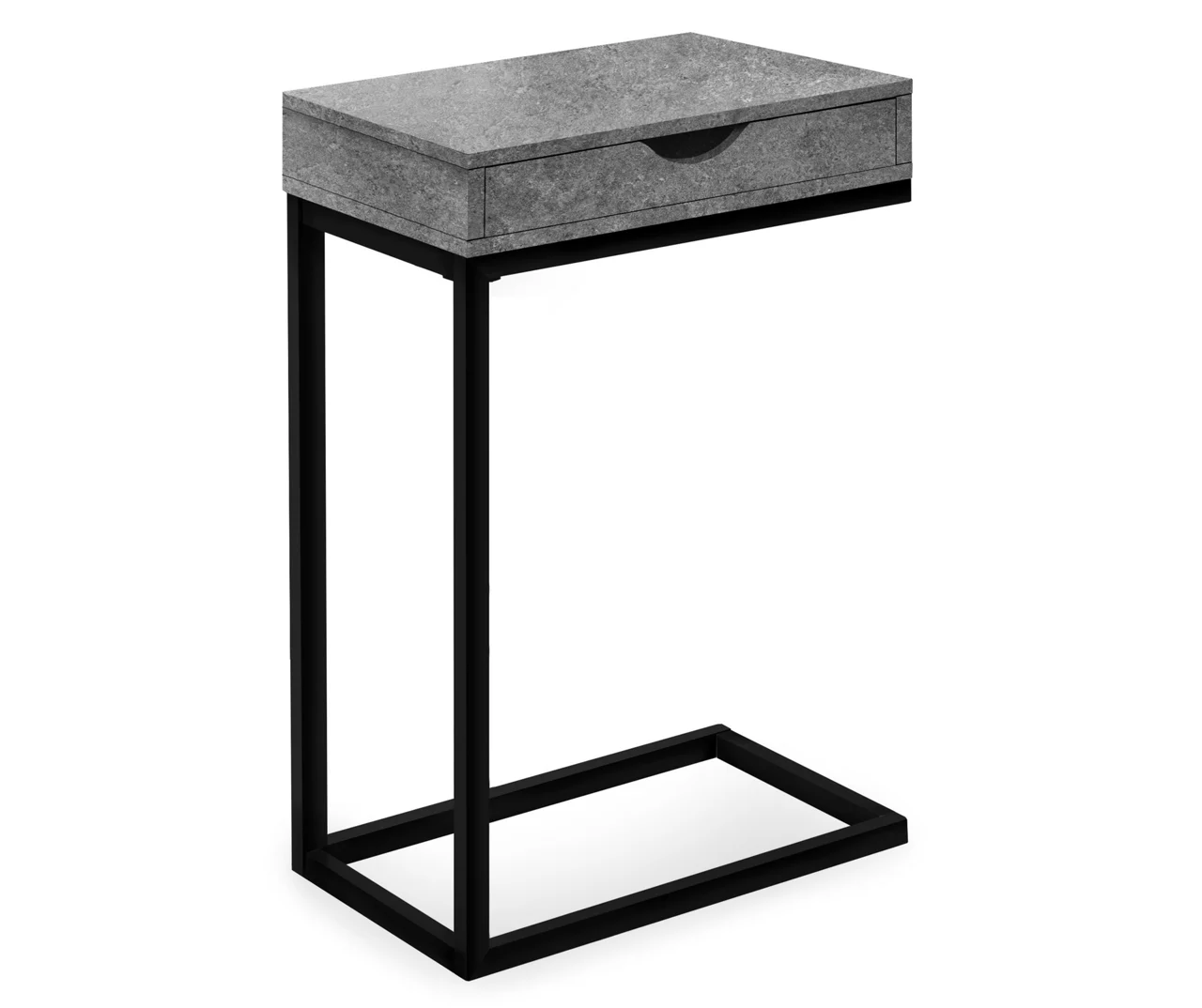 Monarch 1-Drawer C Side Table 4 Monarch 1-Drawer C Side Table - Image 4