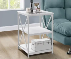 Monarch 3-Tier Accent Table 24 Monarch 3-Tier Accent Table -Walker Edison Shop 810542545 1