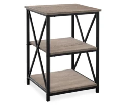 Monarch 3-Tier Accent Table 23 Monarch 3-Tier Accent Table -Walker Edison Shop 810542547 3