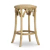 Franklin Natural Backless Woven Rattan Counter Stool