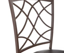 Pike Brown 3-Piece Upholstered Adjustable Swivel Stool Set -Walker Edison Shop 810543038 A8 5