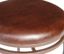 Pike Brown 3-Piece Upholstered Adjustable Swivel Stool Set -Walker Edison Shop 810543038 A8 6