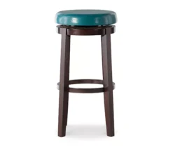 Clea 29" Padded Vinyl Swivel Counter Stool -Walker Edison Shop 810543044 3