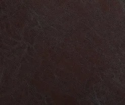 Memphis Black Metal & Brown Faux Leather Circle Back Bar Stool -Walker Edison Shop 810543052 A8 7