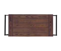 Patrick 2-Tier Wood & Metal Wine Cart -Walker Edison Shop 810543090 A4 4