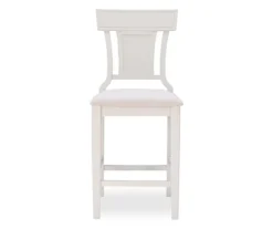 Rider Whitewash Upholstered Wood Counter Stool 7 Rider Whitewash Upholstered Wood Counter Stool -Walker Edison Shop 810543091 3