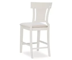 Rider Whitewash Upholstered Wood Counter Stool 9 Rider Whitewash Upholstered Wood Counter Stool -Walker Edison Shop 810543091 5