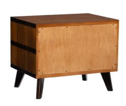 Manhattan Walnut 2-Drawer Mid-Century Wood Nightstand -Walker Edison Shop 810543109 A2 4