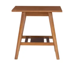 Presley Brown 2-Tier Slatted Wood End Table -Walker Edison Shop 810543147 A0 2