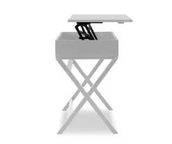 Kari White Lift-Top Campaign Desk -Walker Edison Shop 810543181 5