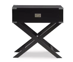 Cami Single Drawer X Base Accent Table -Walker Edison Shop 810543184 A0 2