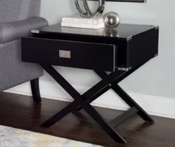 Cami Single Drawer X Base Accent Table -Walker Edison Shop 810543184 A0 8