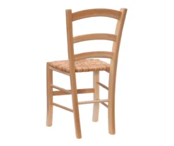 Bordeaux Natural Handwoven Ladder Back Side Chairs, 2-Pack -Walker Edison Shop 810543191 A2 5