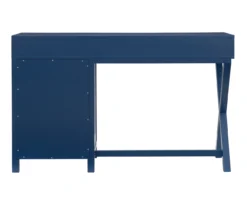 Kari Royal Blue 4-Drawer Office Desk 19 Kari Royal Blue 4-Drawer Office Desk -Walker Edison Shop 810543245 A4 5