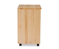 Craft Mate Wide Natural 6-Drawer Rolling Storage Cart 8 Craft Mate Wide Natural 6-Drawer Rolling Storage Cart -Walker Edison Shop 810543296 4