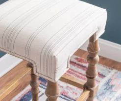 Chilton Brown Striped Backless Bar Stool -Walker Edison Shop 810543327 A8 7