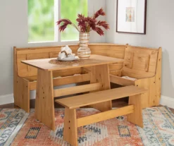 Cape Cod 3-Piece Breakfast Nook Set -Walker Edison Shop 810543361 2