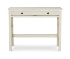 Brynn Antique White Geometric Writing Desk 6 Brynn Antique White Geometric Writing Desk -Walker Edison Shop 810543367 3