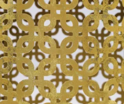 Asher Gold 2-Piece Pierced Metal Nesting Table Set -Walker Edison Shop 810543376 A8 4