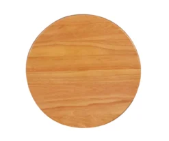 Hue 29" Natural Round Wood Bar Stool -Walker Edison Shop 810543380 5