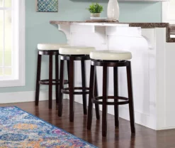 Clea 29" Padded Vinyl Swivel Counter Stool -Walker Edison Shop 810543391 2