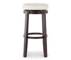 Clea 29" Padded Vinyl Swivel Counter Stool -Walker Edison Shop 810543391 3