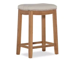 Brooke 26" Backless Nailhead Counter Stool 15 Brooke 26" Backless Nailhead Counter Stool -Walker Edison Shop 810543415 5