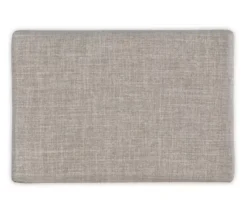 Brooke Gray & Rustic Brown Backless Nailhead Bar Stool -Walker Edison Shop 810543424 5