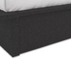 DHP Micah Gray Linen Queen Platform Bed -Walker Edison Shop 810543448 6