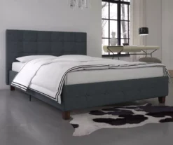 Atwater Living DHP Ryder Linen Upholstered Bed -Walker Edison Shop 810543643 1