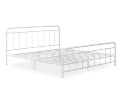 Brooklyn White Iron Full Bed -Walker Edison Shop 810543698 3