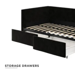 DHP Tallie Urban Twin Daybed With Storage -Walker Edison Shop 810543712 1