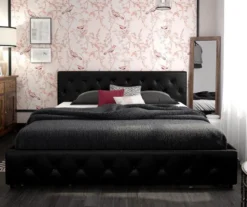 DHP Dana Faux Leather Upholstered Bed With Storage -Walker Edison Shop 810543731 4