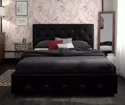 DHP Dana Faux Leather Upholstered Bed With Storage -Walker Edison Shop 810543733 3