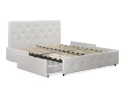 DHP Dana Faux Leather Upholstered Bed With Storage -Walker Edison Shop 810543734 2