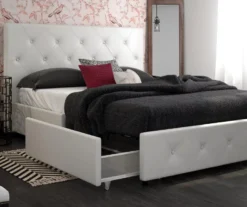 DHP Dana Faux Leather Upholstered Bed With Storage -Walker Edison Shop 810543734 5
