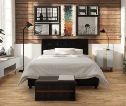 DHP Dana Faux Leather Upholstered Queen Bed -Walker Edison Shop 810543735 5