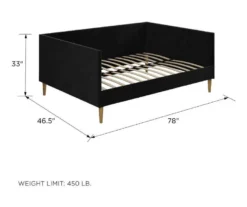 Atwater Living DHP Francis Mid-Century Daybed -Walker Edison Shop 810543742 1