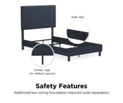 Atwater Living DHP Jazmine Linen Upholstered Queen Bed 30 Atwater Living DHP Jazmine Linen Upholstered Queen Bed -Walker Edison Shop 810543817 2