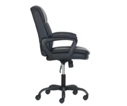 Real Living Faux Leather Office Chair -Walker Edison Shop 810547500 1