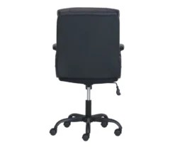 Real Living Faux Leather Office Chair -Walker Edison Shop 810547500 2