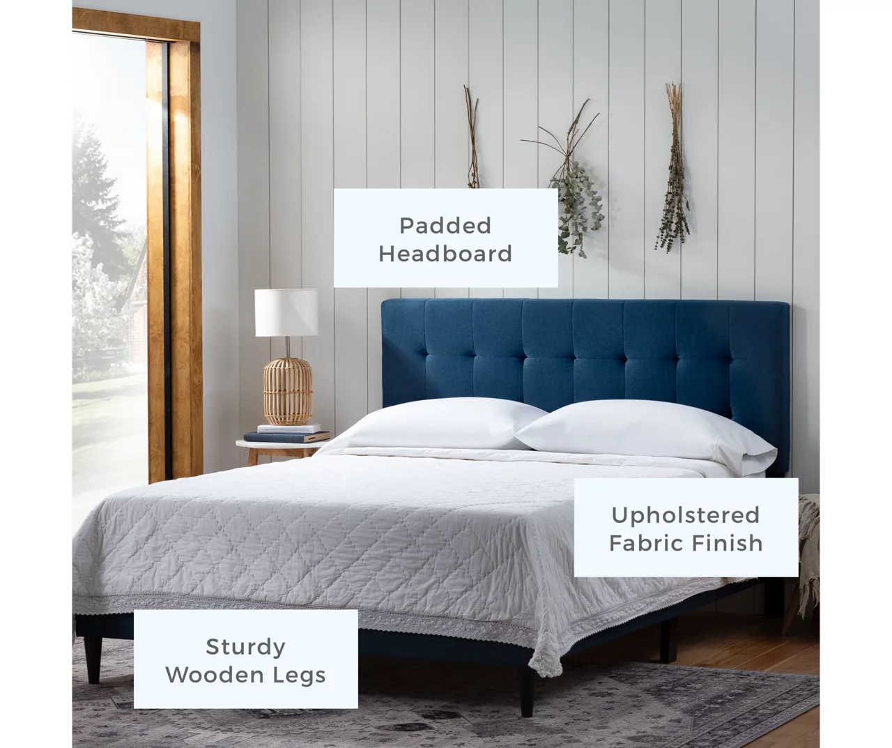 Brookside Cara Square Tufted Platform Bed 12 Brookside Cara Square Tufted Platform Bed - Image 12