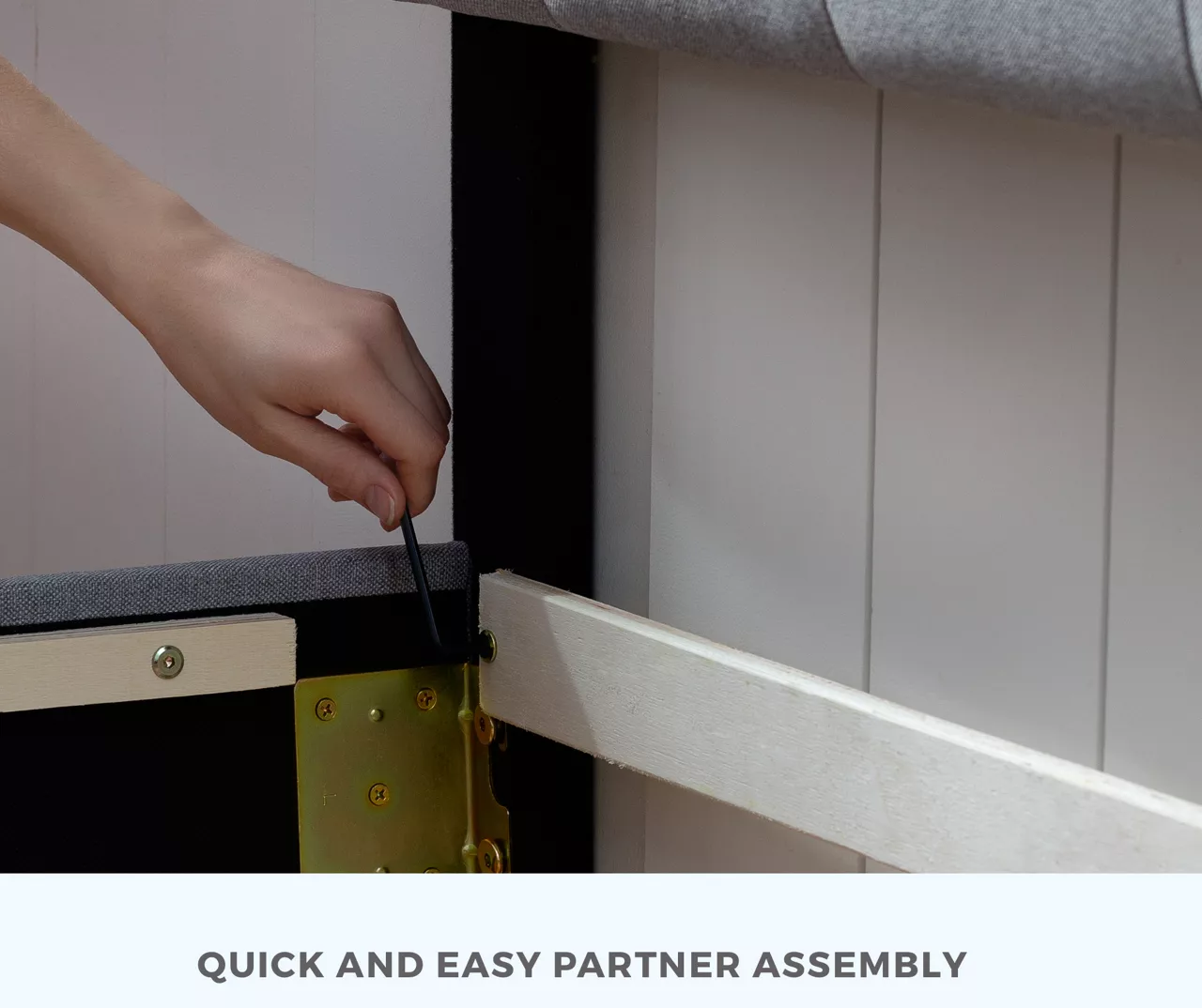 Brookside Cara Square Tufted Platform Bed 16 Brookside Cara Square Tufted Platform Bed - Image 16