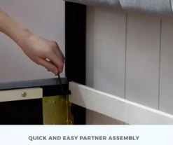 Brookside Cara Square Tufted Platform Bed 29 Brookside Cara Square Tufted Platform Bed -Walker Edison Shop 810547644 810547649 810547659 810547654 6